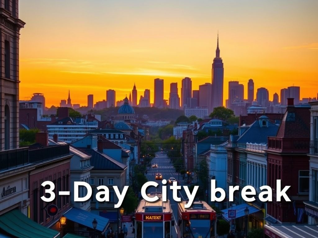 Jak wybrać miasto na 3-dniowy city break: kryteria, planowanie i typowe pułapki